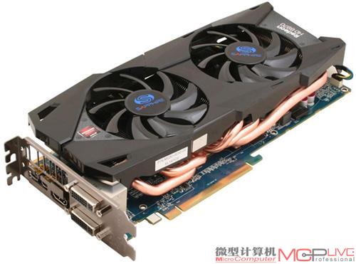 蓝宝发双BIOS、双风扇散热HD6970显卡