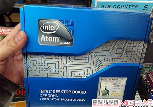 Intel Atom D2500迷你小板首度上市