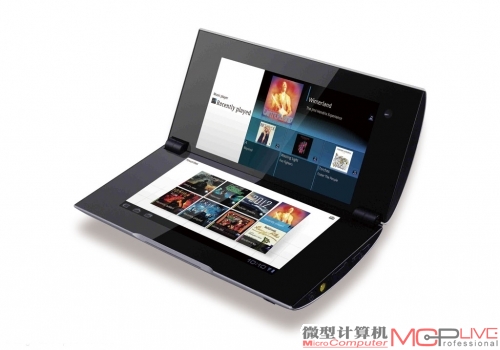 折叠平板的兴起 索尼Tablet P