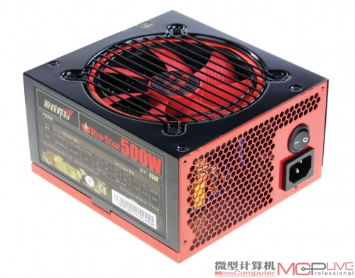 500W 12cm风扇 模组化 80PLUS铜牌 参考价格299