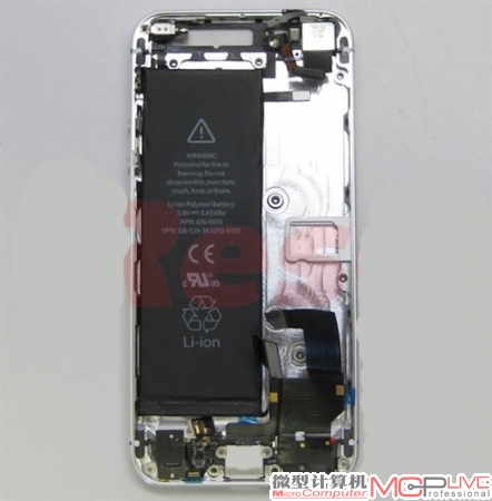 失望！iPhone 5电池再曝光容量基本不变