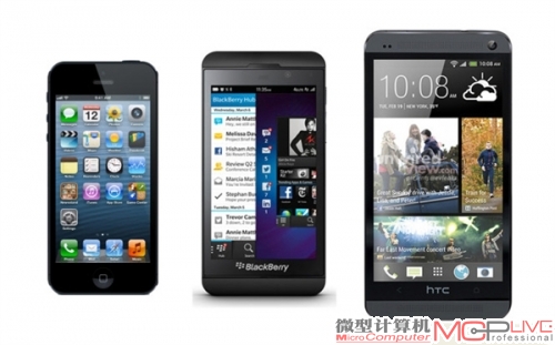 iPhone 5/Z10/HTC One 长得很像谁更强？