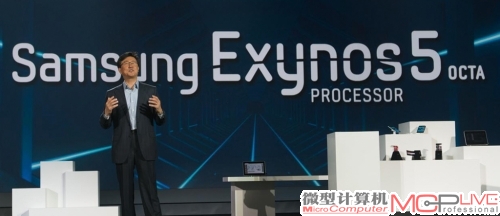 在CES 2013上，三星发布Exynos 5 Octa。