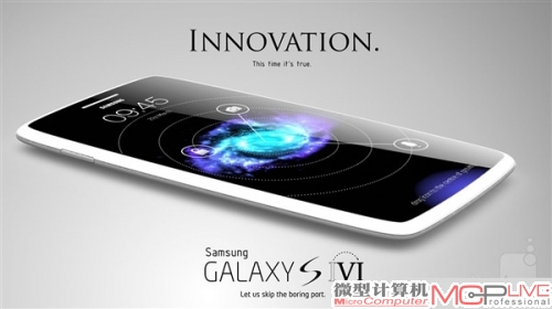 就是这么柔顺 Galaxy S6概念机来了