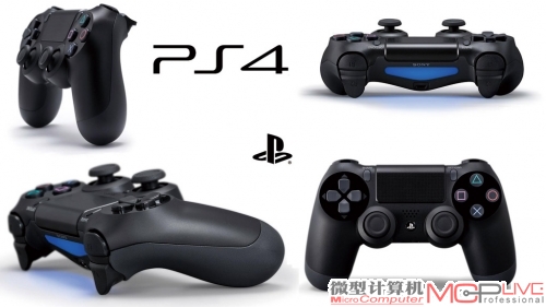 PS4的手柄是发布会上唯一和PS4硬件相关的设备，也有人戏称本次发布会为“手柄发布会”。