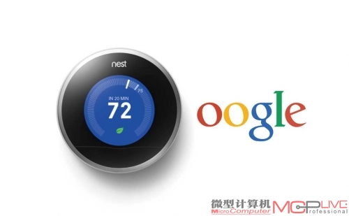 Nest Lab设计生产的智能恒温器 Nest